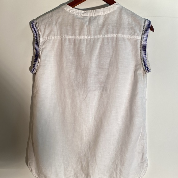 J Crew - Ladies sleeveless blouse. Size 2 - Picture 2 of 11